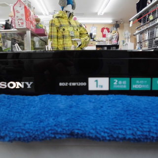 SONY ブルーレイ/DVDレコーダー　BD-EW1200　HDD:1TB 無線LAN対応　14年製　札幌　西岡店