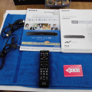 SONY ブルーレイ/DVDレコーダー　BD-EW1200　HDD:1TB 無線LAN対応　14年製　札幌　西岡店