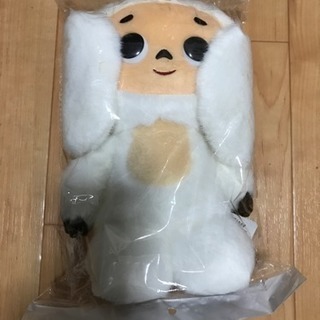 【新品・未開封】白いチェブラーシカ ぬいぐるみ 