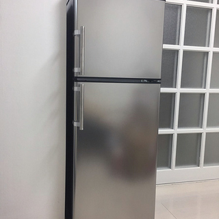 情熱価格＋PLUS 136L ステンレス冷蔵庫 MR-ST136...