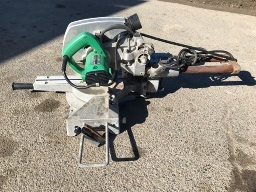 HITACHI 日立工機 216mm ブレーキ付 卓上スライド丸のこ C8FB 100V  