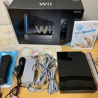 Wii セット  ソフト付き ダウンロードゲームあり