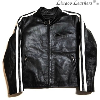 LIUGOO LEATHERS リューグー レザー ライダースジ...