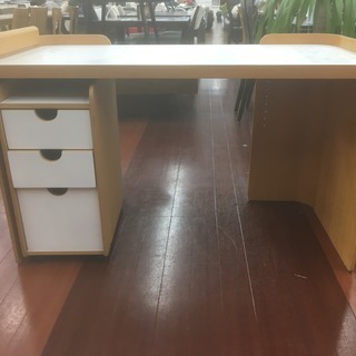 アンファンデスクセット ACTUS ナチュラル 2点 北欧デザイン