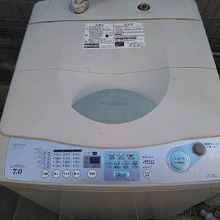 洗濯機 ジャンク品 0円にて差し上げます