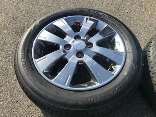 AUTECH ホイール BRIDGESTONE 夏タイヤ4本セット！175/60R 15インチ