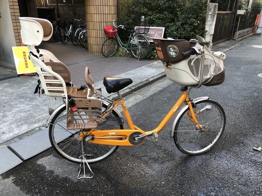 2歳児のママちゃりの自転車載せ