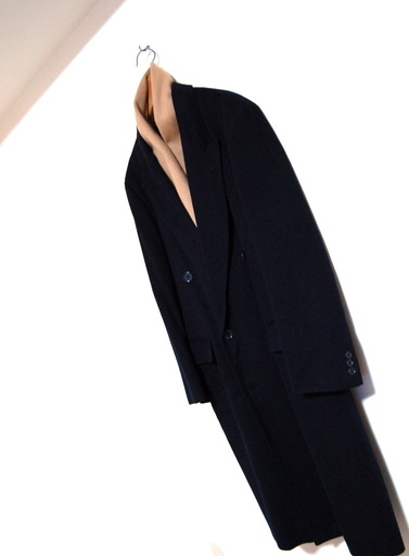 フジコウ ネイビー ロングコート カシミヤ100 Navy Long Coat Megu 赤羽橋のコート メンズ の中古 古着あげます 譲ります ジモティーで不用品の処分