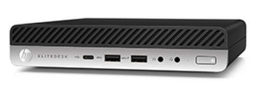 【売却済】HP EliteDesk 800 G3 DM (core i5 7600T,8GB,NVMe256GB,HDD500GB)