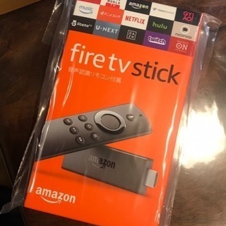 【未開封】fire tv stick (第2世代) 音声認識リモ...