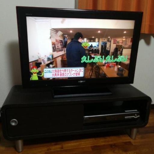 SONY BRAVIA 32型　\u0026　ニトリテレビ台