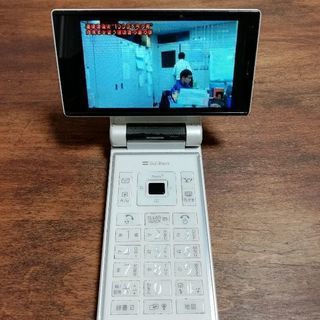 SoftBank 923SH/クリアホワイト　AQUOS ガラケ...