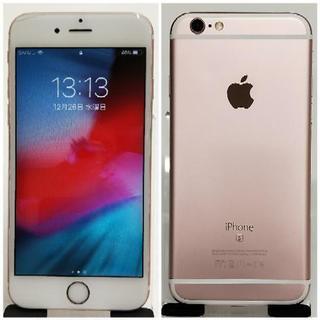 美品 iPhone 6s 64GB ローズゴールド ピンク SIMフリー iPhone 6s 中古
