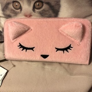 新品 未使用 猫の財布(値下げしました)