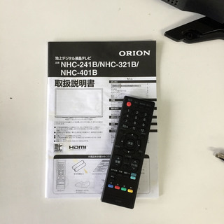 中古☆ORION 液晶テレビ NHC-321B