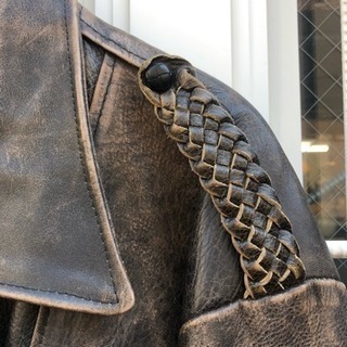 レザージャケット ライダース Mサイズ フランス製 本革 Nescio Amsterdam【引き取り限定】 レザージャケット ライダース Mサイズ フランス製 本革 Nescio