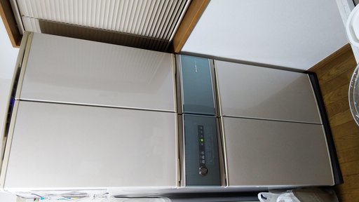引取りのみ！　シャープ☆ノンフロン6ドア冷凍冷蔵庫SJ-HV46J(455L) 自動製氷機能付き