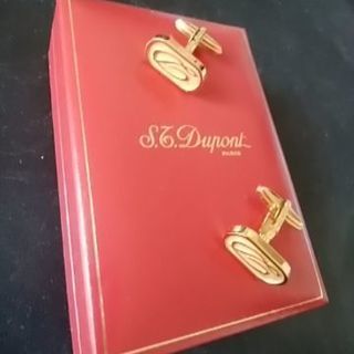 【値下げ】ダンヒルのメンズスーツ、デュポンのカフスとベルトのバックル、田崎真也のワインツールセット