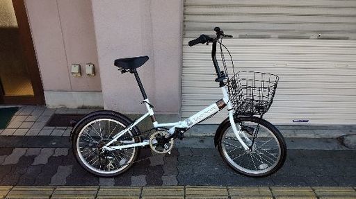 Takeda LANDSCAPE[ランドスケープ]20吋折り畳み自転車 外装6段/LED 