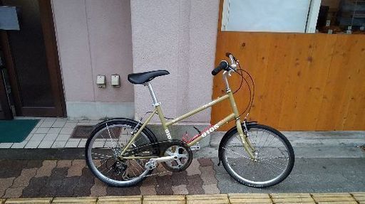 GIOS PULIMINO[ジオス プレミーノ]20吋 ミニベロ 7speed/ブラウン