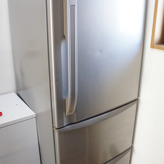 東芝 TOSHIBA 3ドア ノンフロン冷凍冷蔵庫 339L GR-34ZV（N） 2009年製