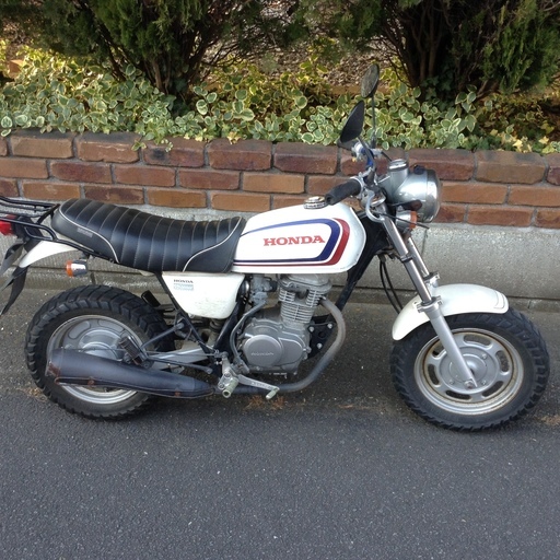 2007年ホンダエイプ100 自賠責2020-10月まで