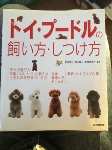 トイプードルの飼い方 しつけ方 トッピー 妙興寺の参考書の中古あげます 譲ります ジモティーで不用品の処分 トイプードルの飼い方 しつけ方 トッピー 妙興寺の参考書の中古あげます 譲ります ジモティーで不用品の処分