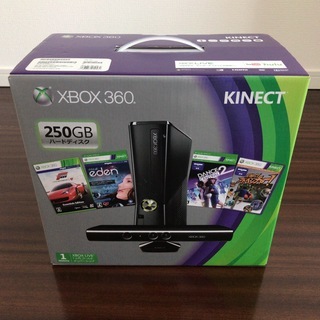 Xbox 360】Xbox 360 250GB + Kinectセンサー（値下げ） - テレビ
