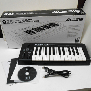 アレシス MIDIキーボード 25鍵 Q25 ジャンク ALES...
