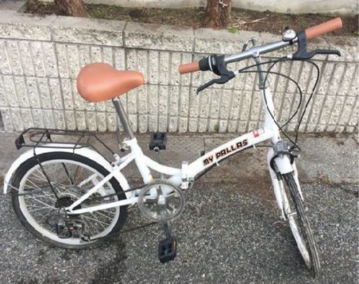 ■新着　美品！Shimano6段変速折り畳み自転車お譲りします