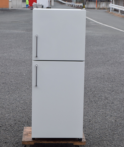 【配達無料】MUJI/無印良品 2ドア冷蔵庫 137L M-R14D 10年製 深澤直人デザイン