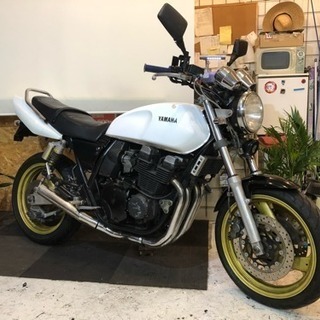 XJR400 実動 書類有り 白