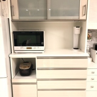 食器棚 キッチンボード  ニトリ ポスティア 120cm幅