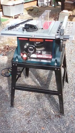 木工用スタンド付テーブルソー