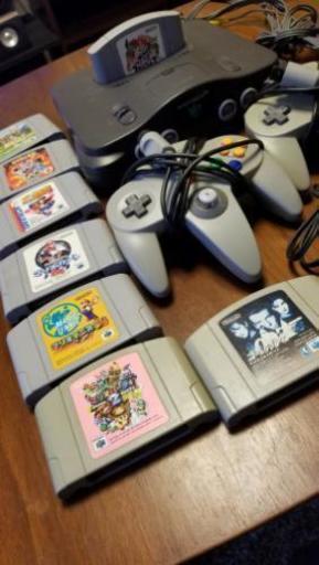 伝説の名作　64　スマブラ　ゴールデンアイ　マリオカート等　動作確認済み 伝説のソフト 任天堂64本体 スマブラ ゴールデンアイ マリオカート等