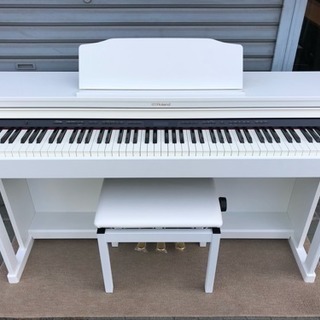 ♫ 中古電子ピアノ ローランド HP-601 WHS 2018年製 ♫