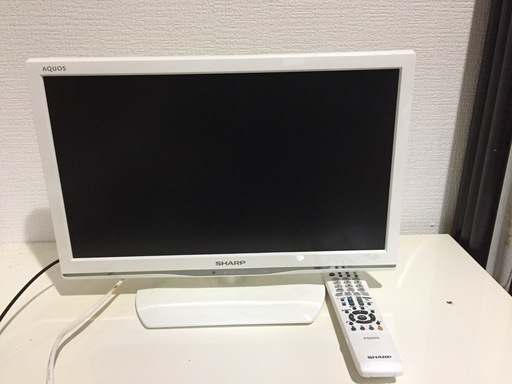 【2014年製 美品 】SHARP AQUOS ★ BS/CS 19型 地デジ 液晶テレビ LC-19K90 ★ シャープ