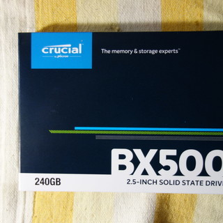 【新品未開封】クルーシャルBX500　SSD240GB【3年保障】