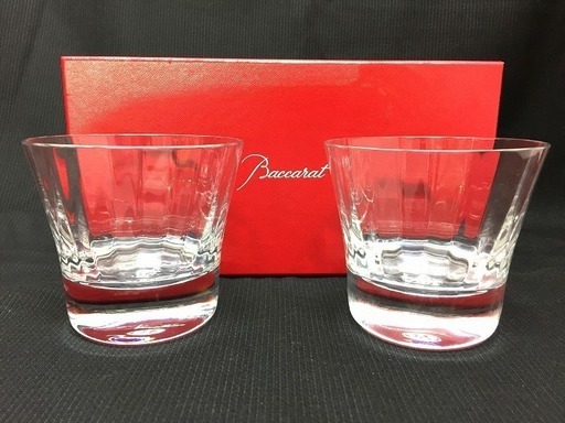 ●バカラ　Baccarat　タンブラー　ロックグラス　ミルニュイ　箱付