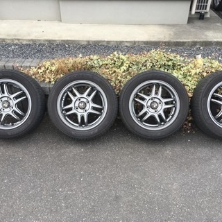 美品 軽自動車用 ノーマルタイヤホイールセット