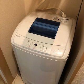 (現地引取)2014年購入 Haier 全自動洗濯機