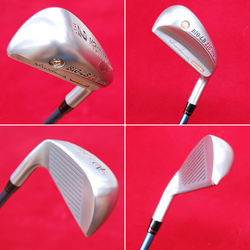 名器 Hiro Honma/ヒロホンマ BIG-LB 210 TITAN 鯱 2番 19° アイアン型ユーティリティ 金モグラ オリジナルカーボンシャフト R-1 2つ星 ☆ PayPay(ペイペイ)決済可能 ☆ 札幌市 清田区 平岡