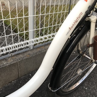YAMAHA ヤマハ PAS パス Natura ナチュラL　DX PM26NLDX　26インチ　ホワイト　電動アシスト自転車　中古車