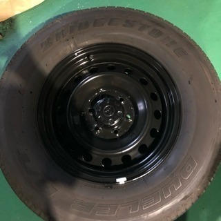 FJクルーザー 鉄チン ホイールタイヤ