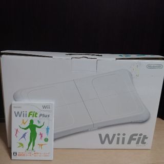 中古品 WiiFit ソフト、ボードセット