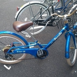 22インチ子供自転車 100円