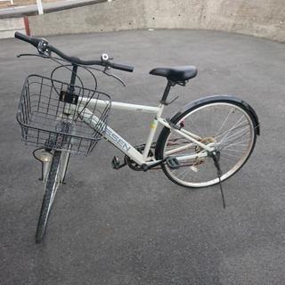 6速ギア付き自転車ロック付き