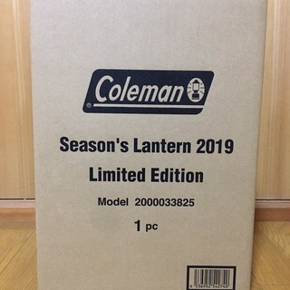 【最終値下げ】Coleman シーズンズランタン 2019 シーズンズランタン2019中古品！これなら心置きなく使える！[2021.12
