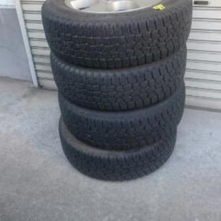 １５０００円値下げしました！【スタッドレスタイヤ】ファルケンエスピア MV-03 205/60R16 4本セット スバル純正アルミホイール付き