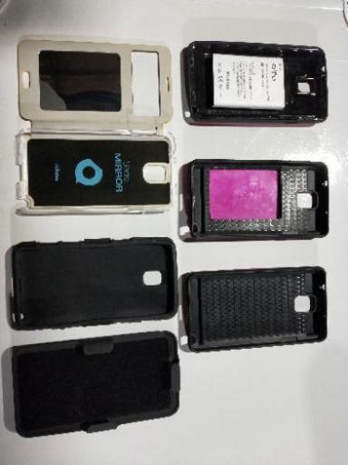Galaxy Note3 Sc 01f Scl22用 超大容量バッテリー6400mahとケース5個 まろちや 鈴蘭台の電話 fax スマートフォン の中古あげます 譲ります ジモティーで不用品の処分